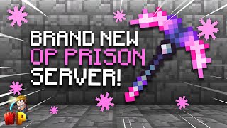 MY BRAND *NEW* OP PRISON SERVER | Minecraft Prisons | 1.8-1.17