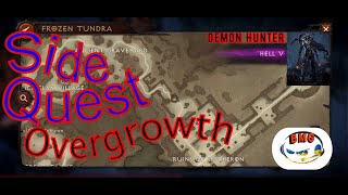 Diablo Immortal gameplay Frozen Tundra  , Side Quest - Overgrowth