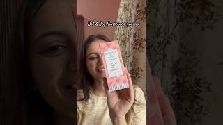 Dot and key watermelon sunscreen review #dotandkey #sunscreen #skincare #skincareroutine #review