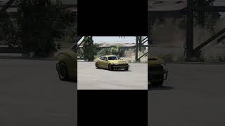 Drift car in action - BeamNG drive