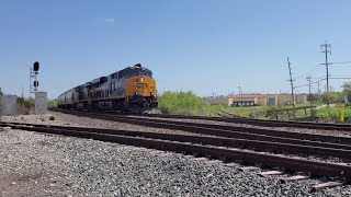 CSX 1897 "Monon" leads L424 through Springdale Ohio