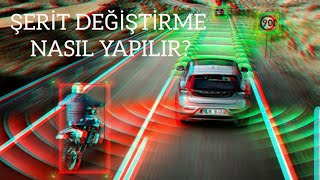 AZİZE SELEN İLE İLK DERS, DUR KALK, ŞERİT DEĞİŞTİRME, ŞERİTİZLEME, DİREKSİYON DERSİ