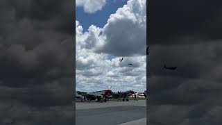 Air show formation low pass #shorts