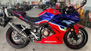 [ ĐÃ BÁN ]Honda CBR500R ABS 2022 màu HRC đặc biệt đi 4.000km rút gốc sang tên toàn quốc . 0793643445