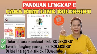 CARA BUAT LINK 'KOLEKSIKU' DI SHOPEE AFFILIATE PROGRAM untuk di takutkan ke profil social media