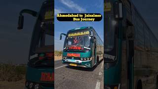 Ahmedabad to Jaisalmer bus #tranding #vlog #travel #news #reels #video #shorts