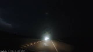 STORMS Green long lasting arcing LIGHTNING HITS POWER SUBSTATION?? ILLinois 4/4/23. April 4, 2023