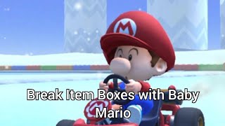 ❤ Break Item Boxes with Baby Mario in RMX Vanilla Lake 2 (34) ❤