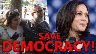 Kamala Harris Supporter: Who Cares if Politicians are Corrupt, Save Democracy!