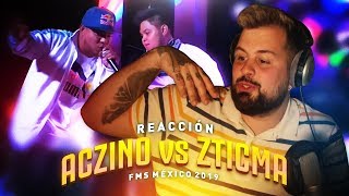 PAPO REACCIONA A ACZINO VS ZTICMA - FMS MÉXICO