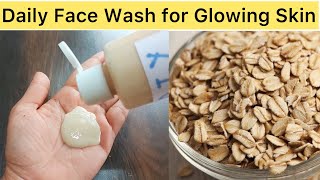 Daily face wash for glowing and bright skin #shorts #youtubeshorts