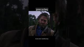 grow up boy #rdr2 #arther morgan #games