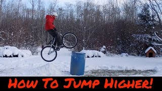 How To Jump A Bike!