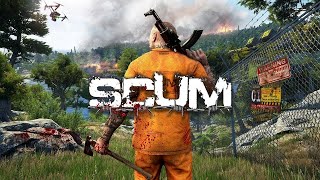 SCUM 2024  ГРАБИМ БУНКЕРЫ!ФАРМИМ НА ТАЧКУ!