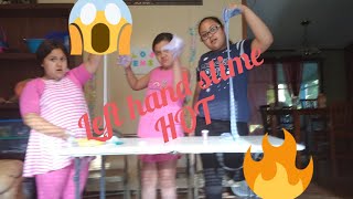 Make a SLIME with left hand/SPICY challenge