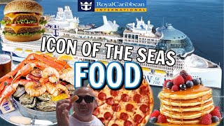 ICON Of The SEAS | CRUISE FOOD!