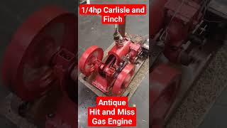 1/4hp Carlisle finch hit and miss engine