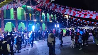 Quema de toritos feria santa ines 2024