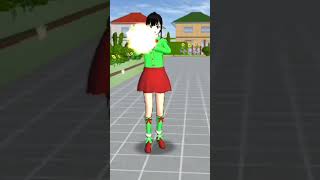 ghost behind yuta scared #shortsvideos #sakuraschoolsimulator #sakura #games