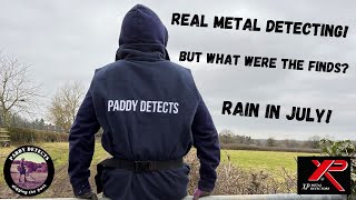 Real Metal Detecting! Soaked in July! XP Deus| Metal Detecting UK