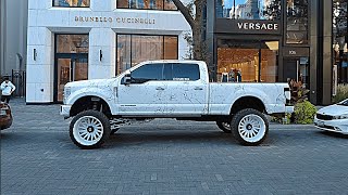 Modified Ford F150 With Huge Wheels in Toronto | Walkaround + Slow Mode + Reverse Experience