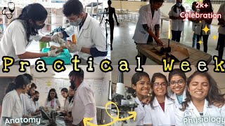 Practical Week!!(1st year BAMS finals)🩺👩‍⚕️|VLOG 101|