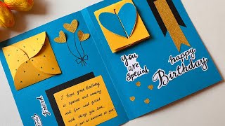 DIY Happy Birthday Card | Handmade Greeting card for Birthday