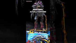 Nightbird's cool concept art that didn't make it in TF: Rise of the Beasts! #Edformers #Transformers