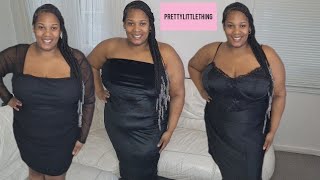 PRETTY LITTLE THING CHRISTMAS PARTY OUTFIT TRY ON HAUL | November 2023 | Marcia's Fab Life