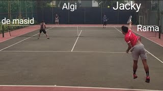 LAGI-LAGI TENIS:| RAMA/DE MASID vs ALGI/JACKY, 7-2 ! FINAL THE ADDRESS CUP - CIBUBUR