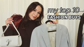 TOP 10 FASHION BUYS from the past year | Loewe, Bottega Veneta, COS & more | ttsandra