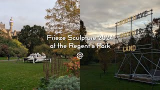 Frieze Sculpture Park 2024 at the Regent's Park London