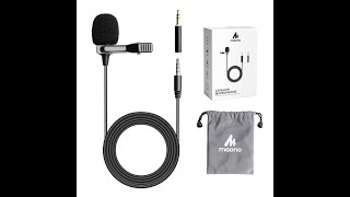 Maono AU-400 Lavalier Microphone (Black) Rs.350 #shorts