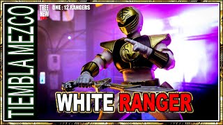 WHITE RANGER 🤍POWER RANGERS🤍'MEZCO ONE: 12'  -Unboxing Español- Tree New Toys