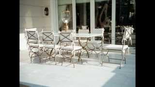 Opulent outdoor Furniture - Rich and Classy Metal Garden table - Metal patio table