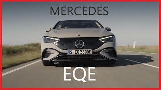 New MERCEDES EQE 2022 FIRST LOOK exterior, interior & DRIVING (Edition One) | #CRUXAUTOMATION