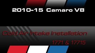 2010-15 Camaro SS BBK Performance Cold Air Intake Kit Installation Video