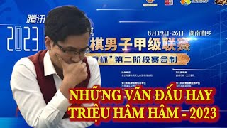 Giáp Cấp Liên Tái 2023 | Triệu Hâm Hâm vs Hoàng Quang Dĩnh đẳng cấp Thiên Thiên Tượng Kỳ 2023 vòng 3