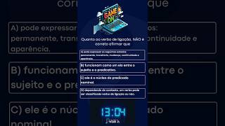 Verbo de Ligação ##gameon #quiz #profnjr #music #dark