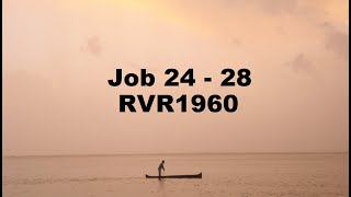 Job 24 - 28