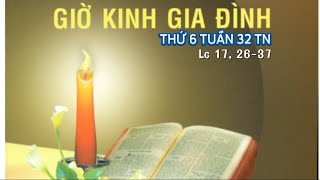 THỨ 6 TUẦN 32 TN 15/11/2024