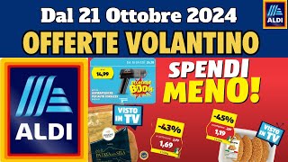 Volantino Aldi dal 21 al 27 ottobre 🍂 SPENDI MENO 🟩⬜️🟥 #anteprima