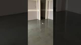 Polished concrete floor