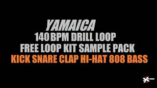 137 BPM UK Drill  Yamaica Productions Free  Sequence Kick Clap Snare Hi-Hat Drum 808 Sample WAV