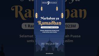 Marhaban Ya Ramadhan 1444H/2023M #wins99studio