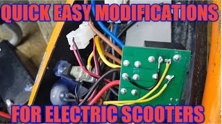 Razor electric scooter speed controller mods and bypass razor e