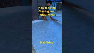 Pvcflooringmatfixing howtoflooringmat #shorts #shortvideo #shortsviral #floormats #floormats