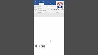 Write Symbol in MS Word | Ms Word best class in hindi | #shorts tricks in ms word by ocec