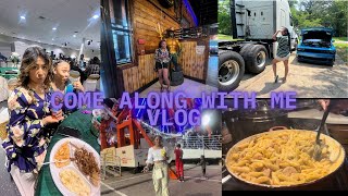 Out & About Vlog | going to the fair, cooking + more |