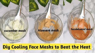 Heatwave in India: Diy Cooling Face Masks to Beat the Heat/Home remedies/Glowing skin/Skin do ware